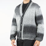 Cardigan Grgio in lana a fantasia tie dye MA3400 8 I'M BRIAN 