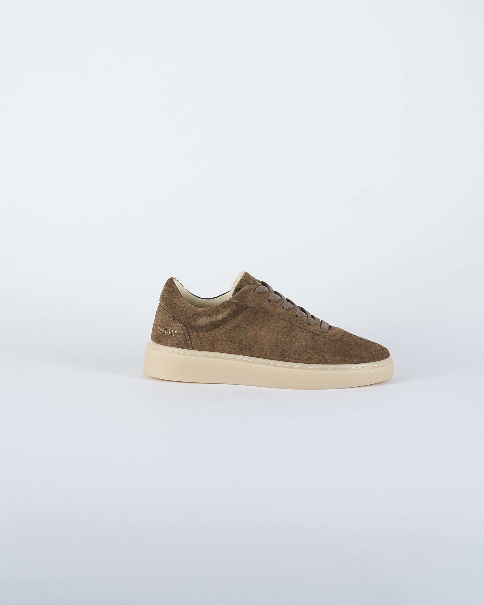 Sneakers Tortora in pelle scamosciata L1SFW25265253 M098 LOW BRAND 