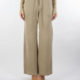 Pantalone cropped Beige in maglia 2P1704K207 B848 PATRIZIA PEPE 