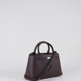 Tote piccola Cacao con placca logo