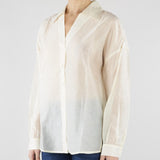 Camicia Crema in voile con strass PBPGIOSTRA 1 PENNY BLACK 