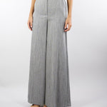 Pantalone Grigio Wide leg PA2206 98 BOHEMIAN VI 