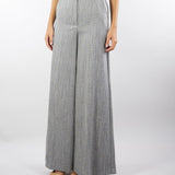 Pantalone Grigio Wide leg PA2206 98 BOHEMIAN VI 