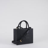 Tote piccola con impunture a contrasto