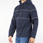 Felpa con cappuccio e logo 3D EM002885AF175451 UB118 EMPORIO ARMANI 