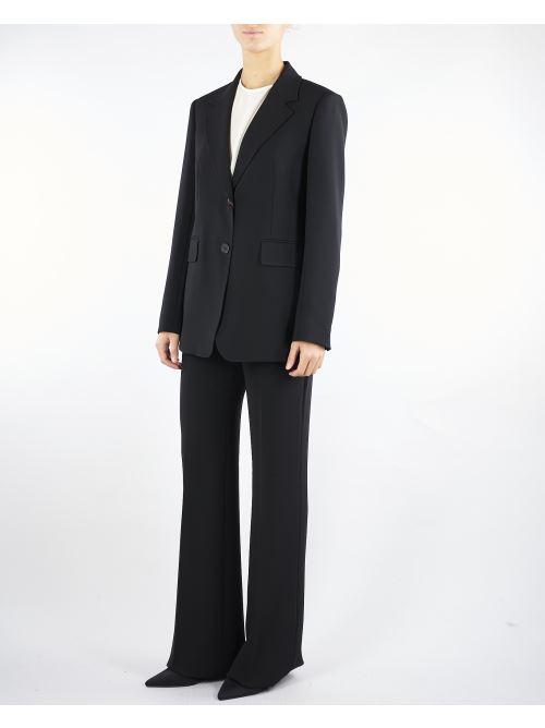 Pantalone Nero a zampa in cady ALABAMA 1 MAX MARA STUDIO 