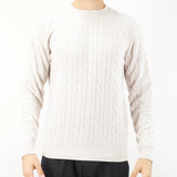 Maglia jacquard in pura lana e cashmere Jeordie's