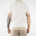 Maglia polo jacquard Sabbia DK17028 30 DIKTAT 