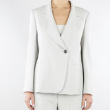 Giacca Calce monopetto in cady crêpe viscosa GI0922460206 902 SEVENTY 