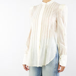 Camicia Crema in organza CA277A 3 BOHEMIAN VI 