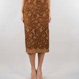 Gonna Mou con ricami in pizzo D48EO009E92 MFA18 ERMANNO BY ERMANNO SCERVINO 
