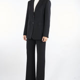 Blazer Nero monopetto in cady LINZ 1 MAX MARA STUDIO 