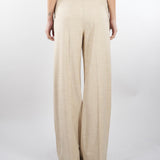 Pantalone Beige in tramato light PA01201TTEL0014 V0778 SIMONA CORSELLINI 