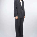 Pantalone wide leg con pences Vicolo