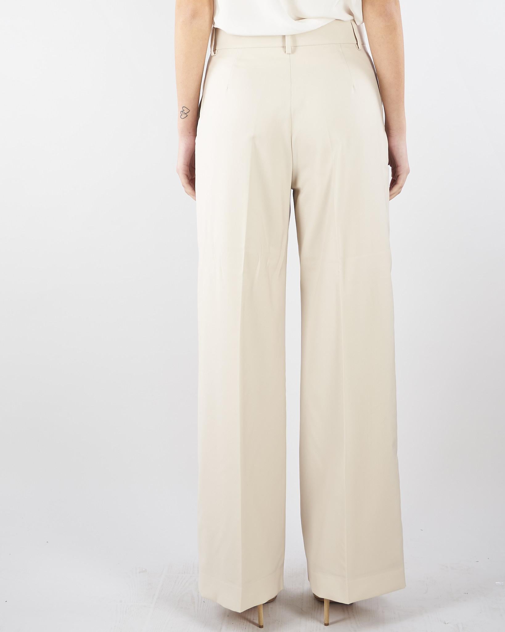 Pantalone palazzo Crema in lana stretch WKDCORONE 11 MAX MARA WEEKEND 