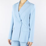 Blazer Celeste in cady