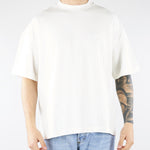 T-shirt Bianco oversize con logo TS3740 1 I'M BRIAN 