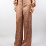 Pantalone Bronzo in satin PA288B 50 BOHEMIAN VI 