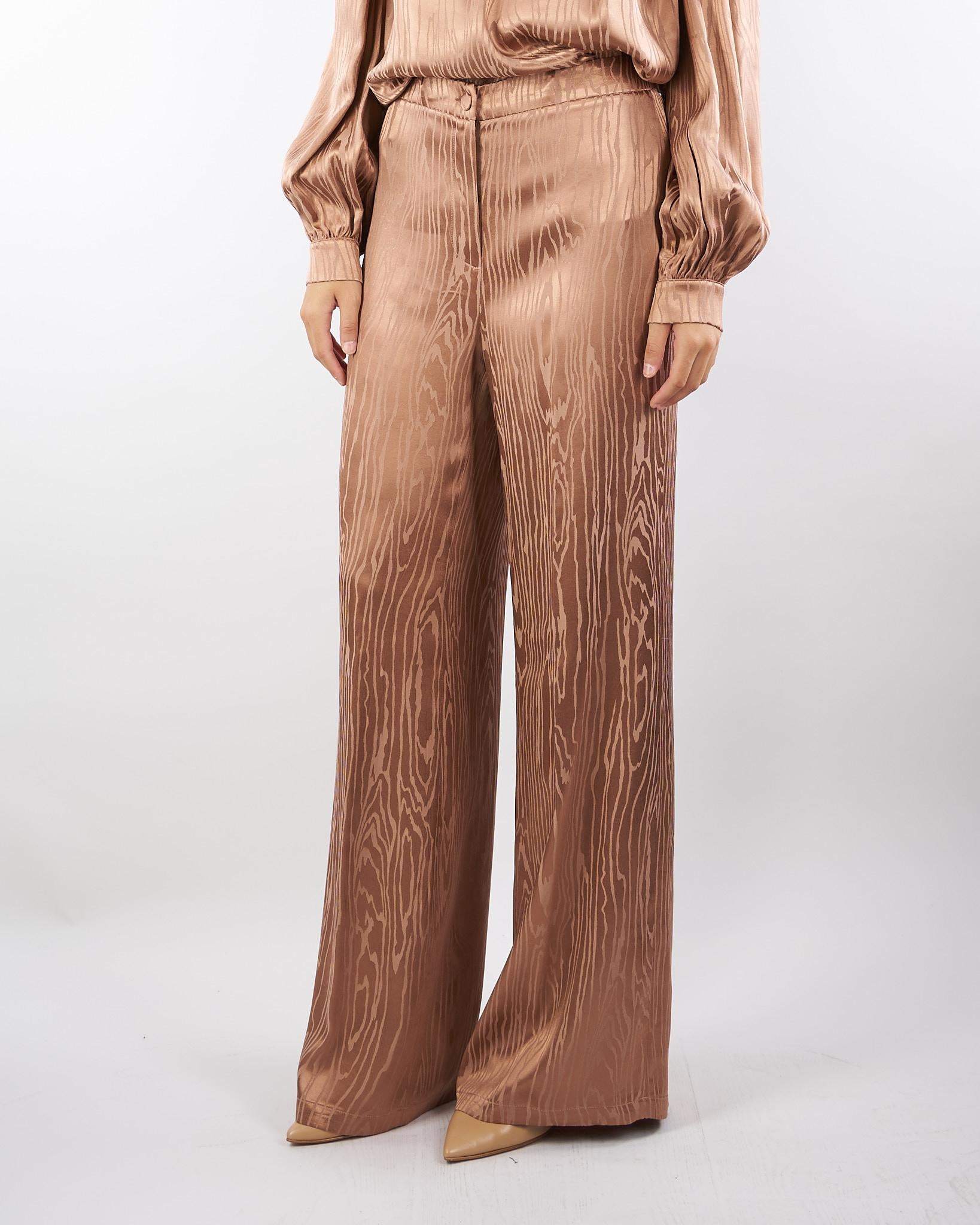 Pantalone Bronzo in satin PA288B 50 BOHEMIAN VI 