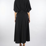 Abito Nero con cintura AFSVKJKC 99 IMPERIAL 