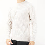 Maglia jacquard in pura lana e cashmere Jeordie's