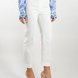 Pantalone slim in cotone stretch Max Mara Weekend