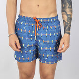 Costume fantasia calcio balilla Blu