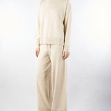 Pantalone Beige in filato di lana e cachemire JOSEF 1 MAX MARA WEEKEND 