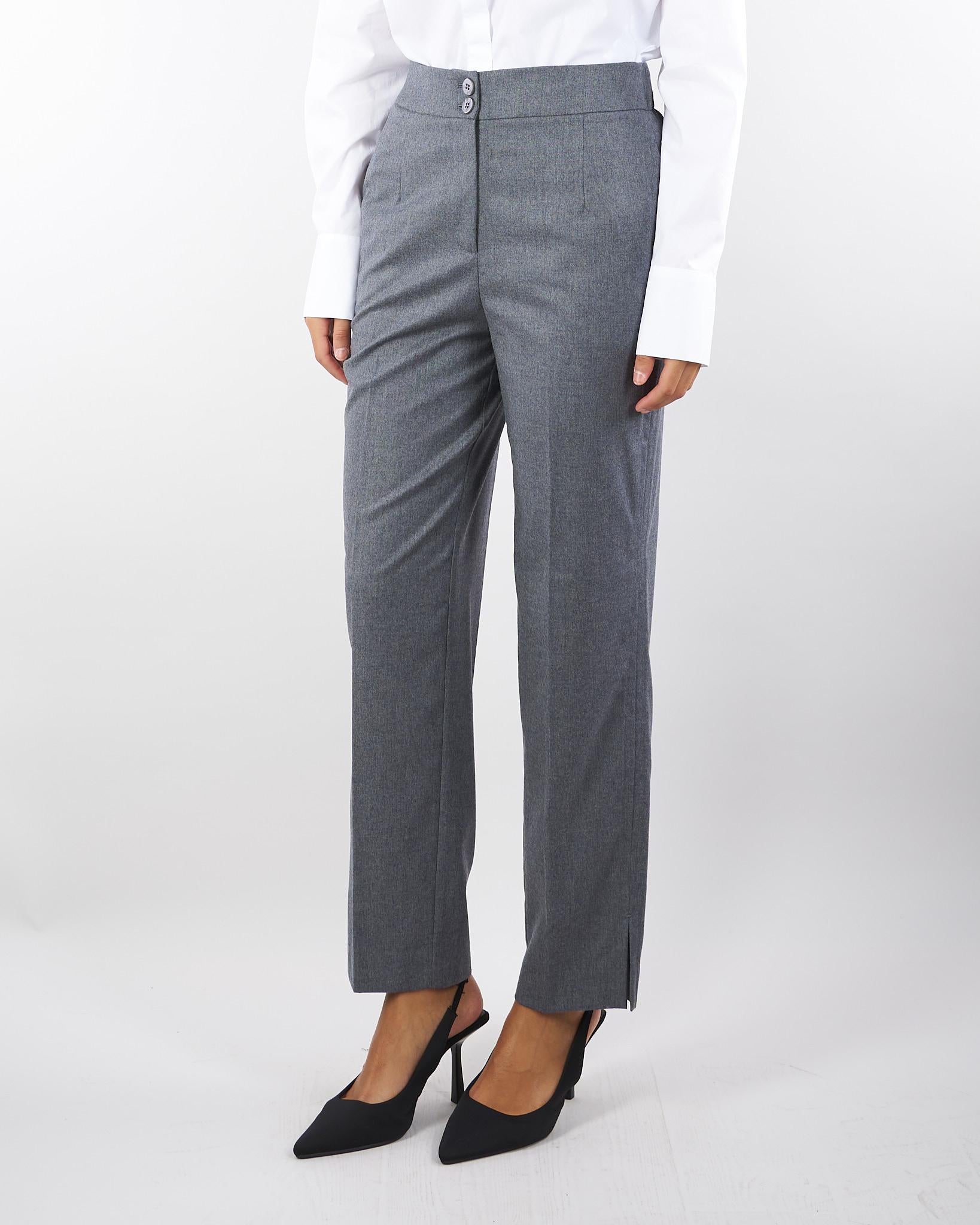 Pantalone Grigio con elastico Ebis EBIS 742 NENETTE 