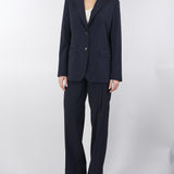 Giacca monopetto in fresco lana