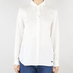 Camicia Bianco in tela di lino WKDWERNER 1 MAX MARA WEEKEND 