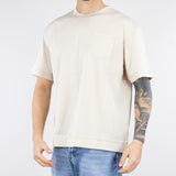 T-shirt Sabbia in jersey lucido Relaxed fit