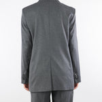 Giacca Grigio doppiopetto in flanella GI091610540261 922 SEVENTY 