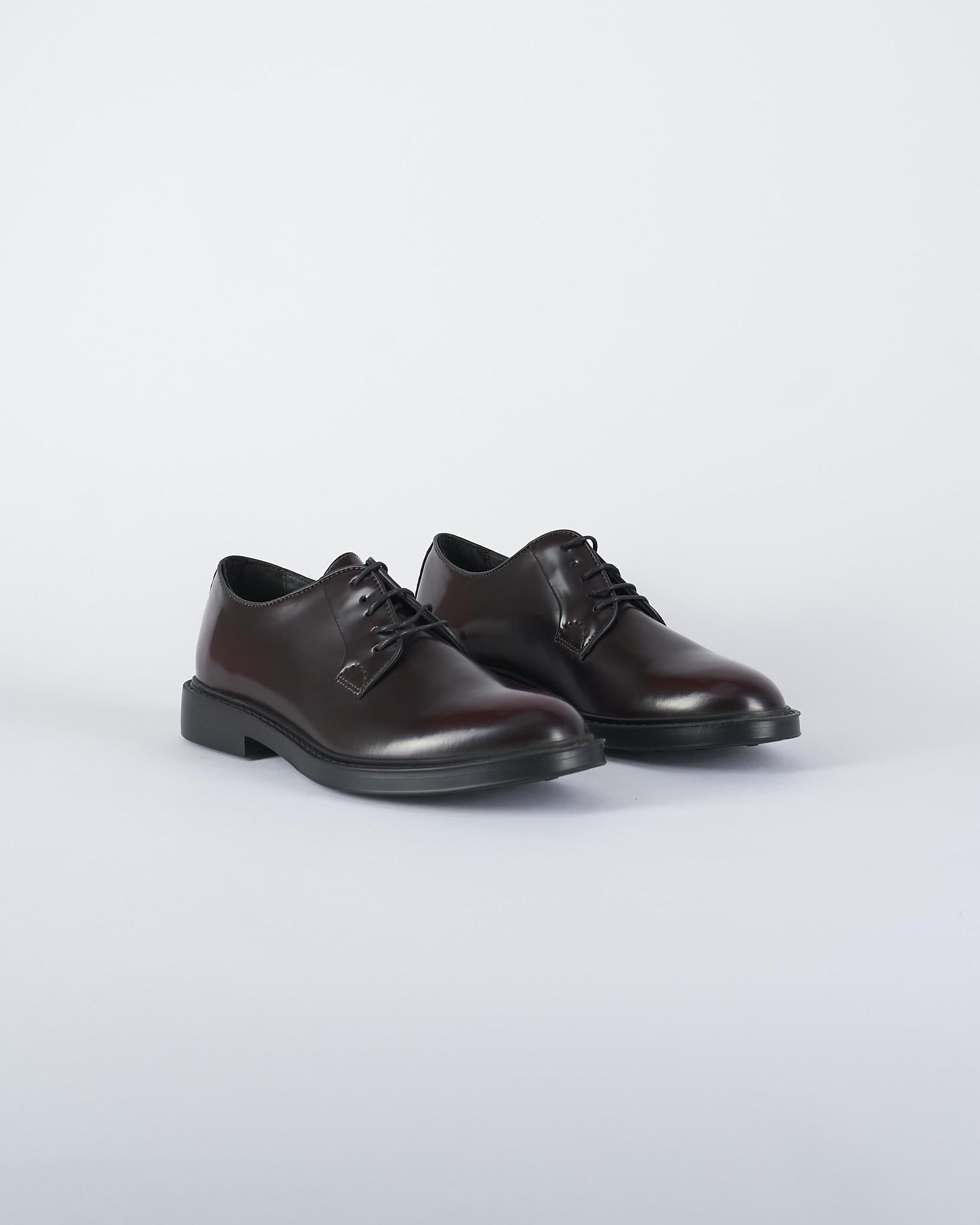 Derby Bordeaux in pelle 23050DVS9 85 ANTICA CUOIERIA 