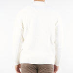 Cardigan Panna jacquard con coleltto A030F009 1102 PAOLO PECORA 