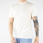 T-shirt Bianco in jersey di cotone 4030M001263210 01 MANUEL RITZ 