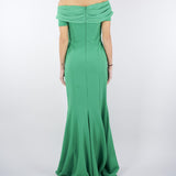Abito Verde lungo con nodo