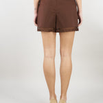 Short Coffee in cotone TT2253 12110 TWIN SET 
