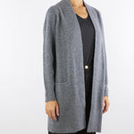 Cardigan Grigio in misto lana e cashmere Caulonia CAULONIA 742 NENETTE 