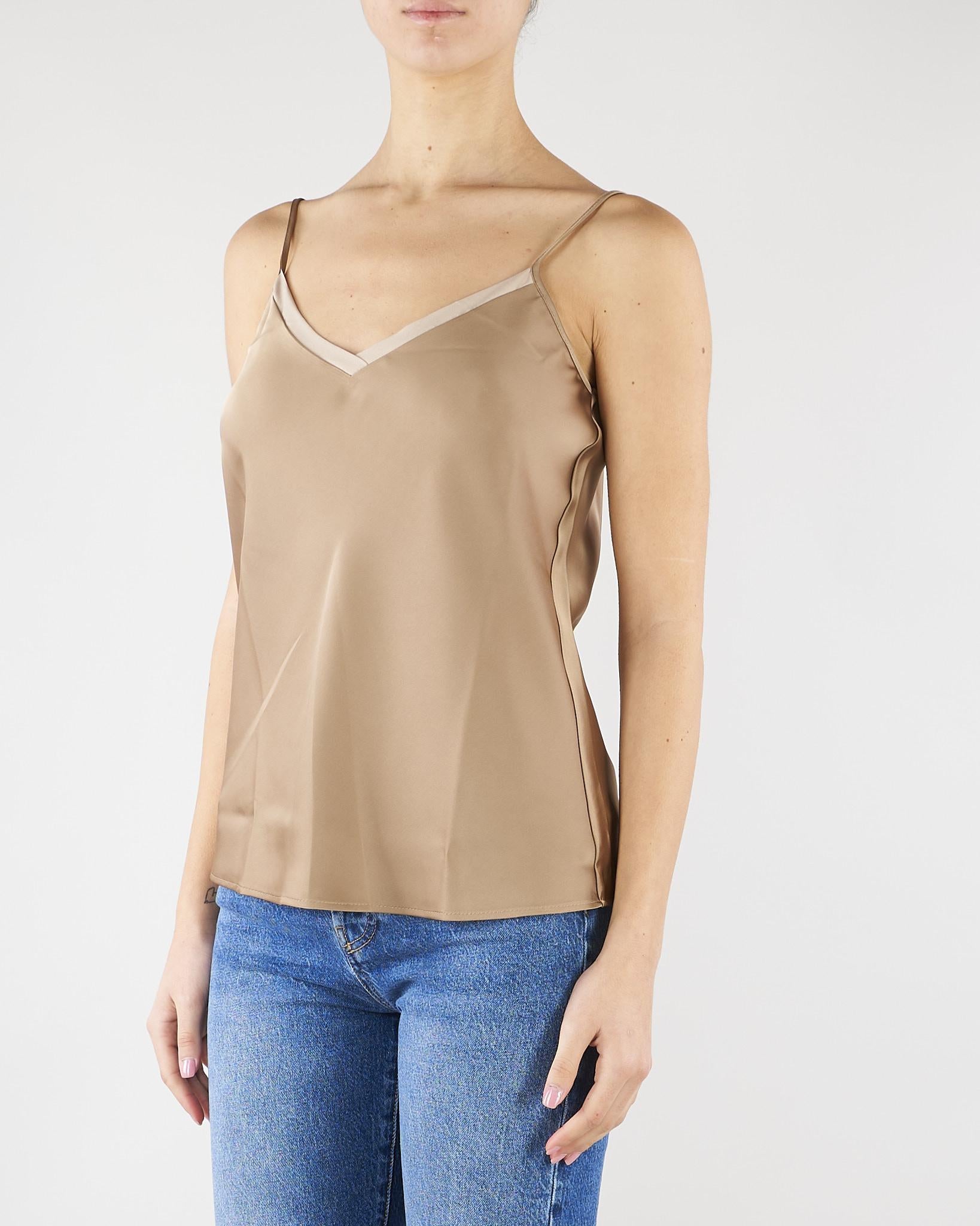 Top Terra in doppio raso PBPSTILLA 6 PENNY BLACK 