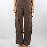 Pantalone Cargo Marrone wide leg PA255 80 BOHEMIAN VI 
