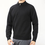 Polo in maglia con zip Low Brand