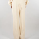 Pantalone Evere Crema wide leg EVER 690 NENETTE 
