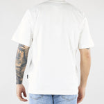 T-shirt Bianco in cotone pesante Relaxed fit XM4261 1 YES LONDON 
