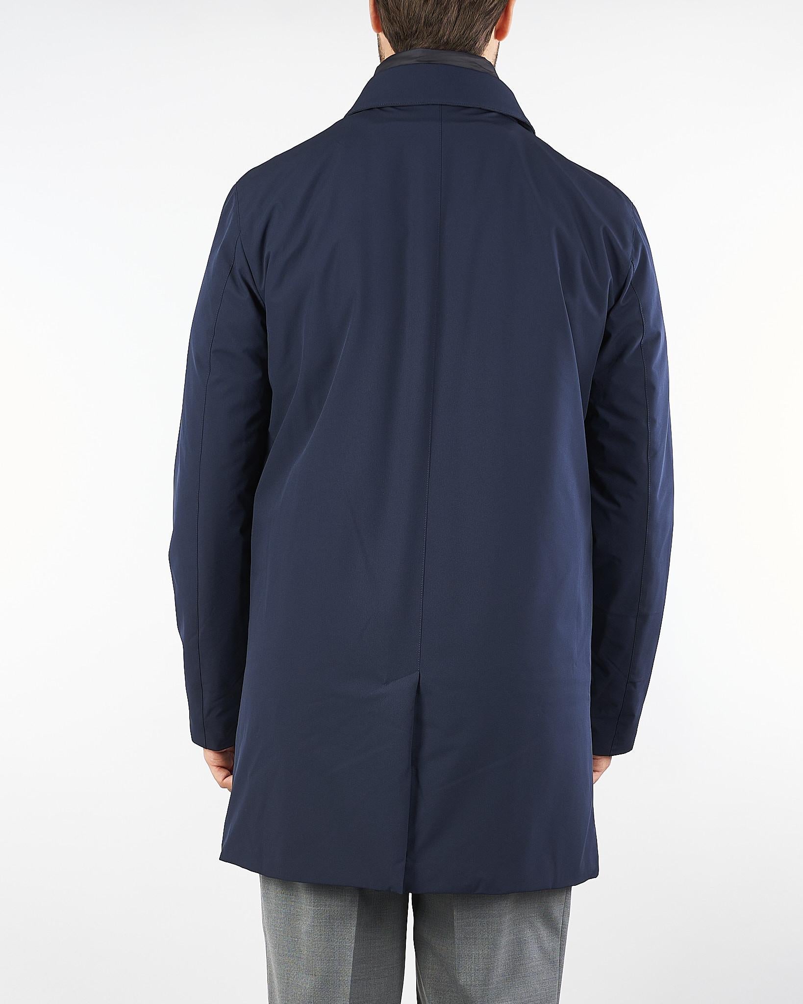 Giubbotto Blu in tessuto spalmato DK97945 89 DIKTAT 