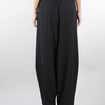 Pantalone Nero Balloon M6PF00 100 MEIMEIJ 