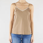 Top Terra in doppio raso PBPSTILLA 6 PENNY BLACK 