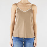 Top Terra in doppio raso PBPSTILLA 6 PENNY BLACK 
