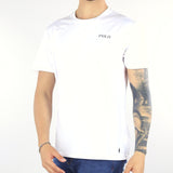 T-shirt Bianco con stampa logo 'Polo'