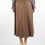 Gonna midi Terra di taffetà ZARDA 19 MAX MARA WEEKEND 